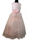 GIRLS DRESSY DRESS (0232358) BLUSH PINK